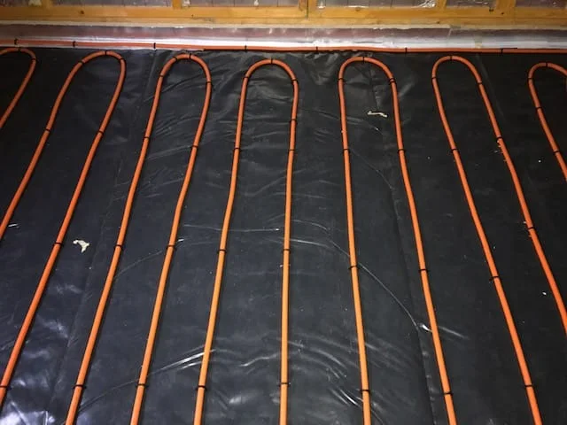 water underfloor heating manifolds